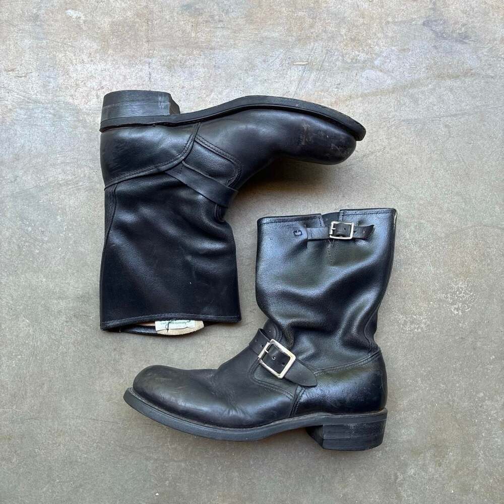 American Sportsman Vintage Engineer Boots Size 10.5 Made in USA